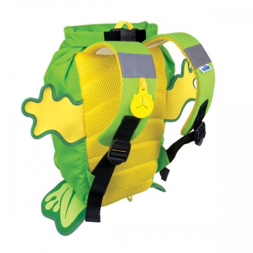 Nepremokavý ruksak - Žaba (zelený 7.5L)